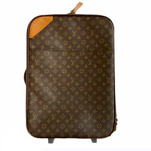 Louis Vuitton Brown Monogram Travel Bag